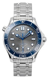 Omega Seamaster Stainless Steel Grey Dial Automatic Diver's 210.30.42.20.06.001 300M Men's Watch