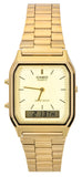 Casio Quartz Analog Digital Gold Tone AQ-230GA-9DMQYES AQ230GA-9DMQYES Men's Watch