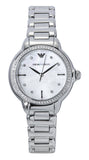 Emporio Armani Stainless Steel Mother Of Pearl Dial Quartz AR11596 Women's Watch
