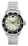 Emporio Armani World Explorer Stainless Steel Grey Dial Quartz AR11683 100M Men's Watch
