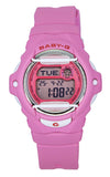 Casio Baby-G Digital Pink Resin Strap Quartz BG-169CH-4 200M Women's Watch