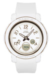 Casio Baby-G Analog Digital Resin Strap White Dial Quartz BGA-290RA-7A 100M Women's Watch