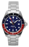 Certina DS Action GMT Stainless Steel Blue Dial Automatic Diver's C032.929.11.041.00 200M Men's Watch