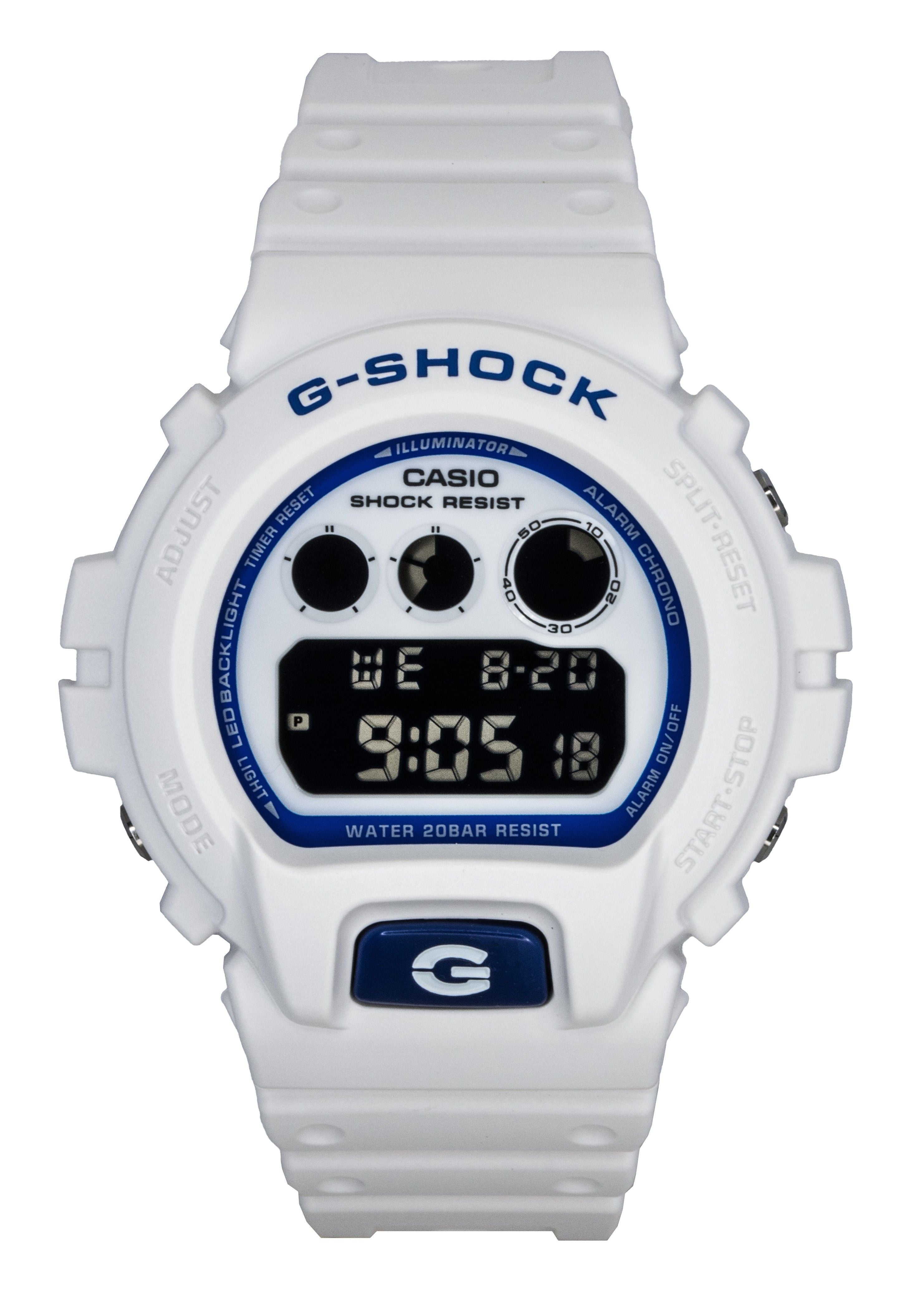 Casio G-Shock Digital Resin Strap Quartz DW-6900HDS-7A1 200M Men's Watch