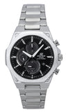 Casio Edifice Slim Line Chronograph Analog Solar EFS-S570D-1A EFSS570D-1 100M Men's Watch