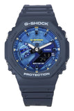 Casio G-Shock Analog Digital Bio-Based Resin Strap Blue Dial Quartz GA-2100AS-2A 200M Men's Watch