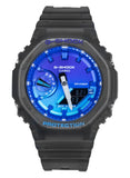 Casio G-Shock Analog Digital Resin Strap Blue Dial Quartz GA-2100FLS-8A2 200M Men's Watch