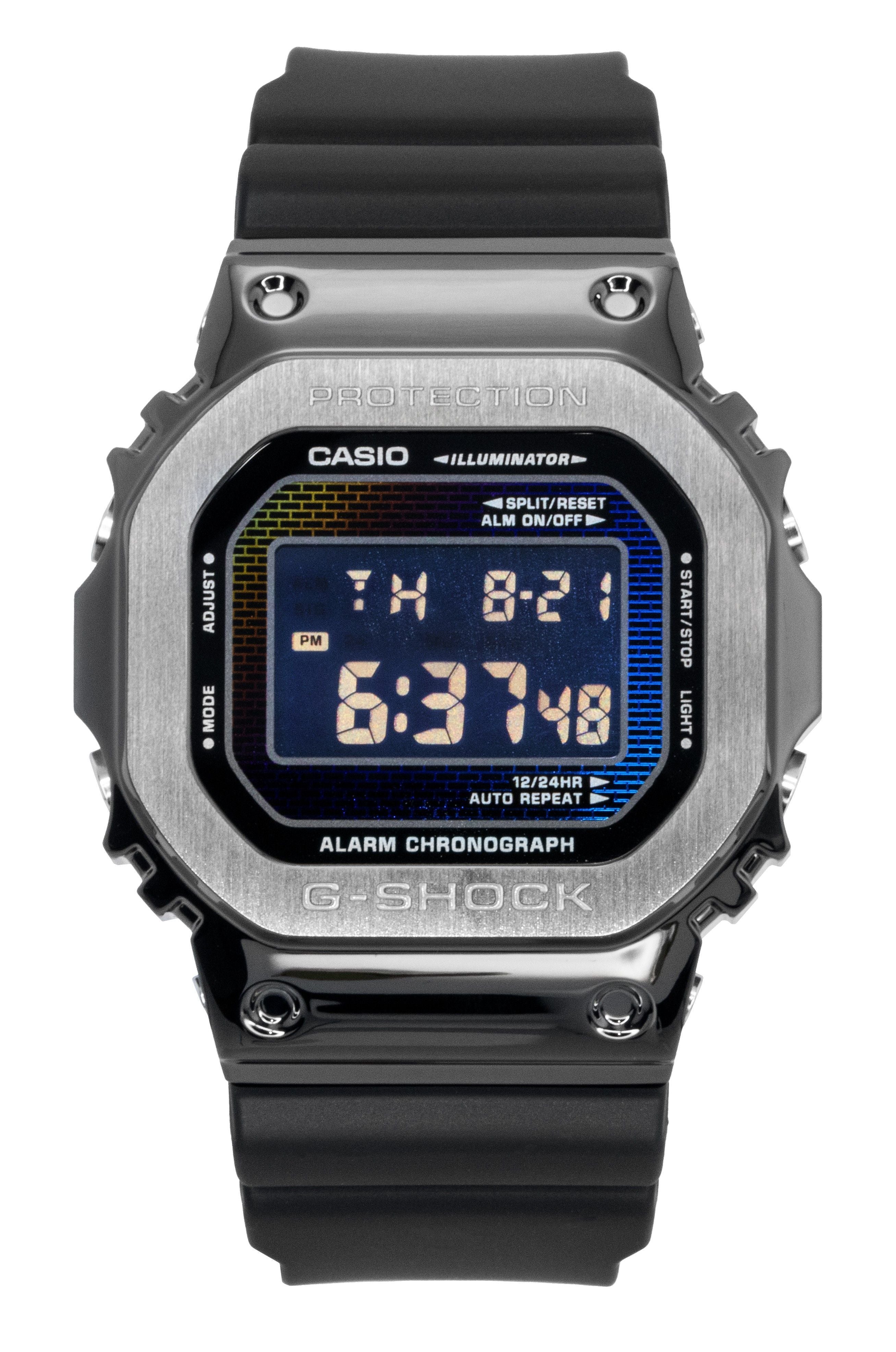 Casio G-Shock G-Steel Digital Bio-Based Resin Strap Quartz GM-5600BRW-1 200M Men's Watch