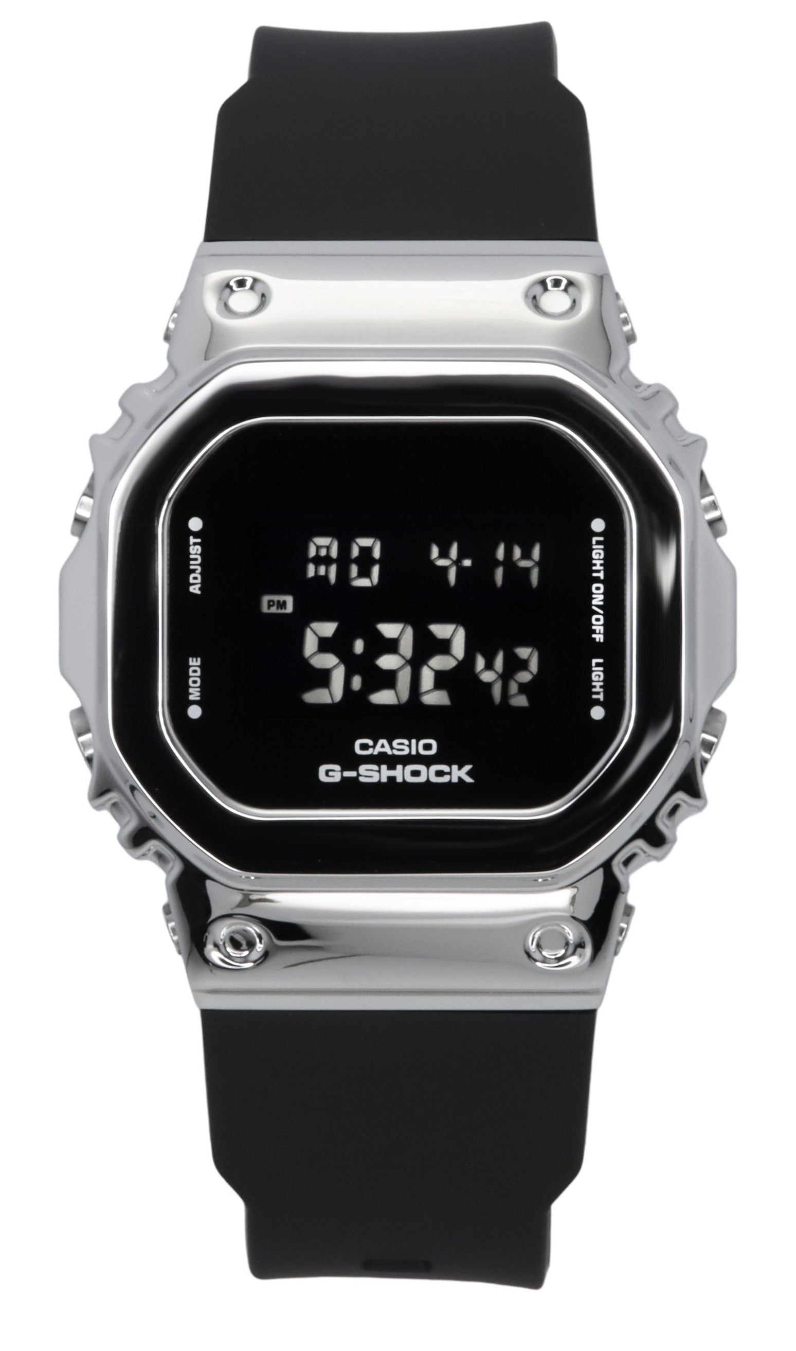 Casio G-Shock Digital Resin Strap Quartz GM-S5600U-1 200M Men's Watch