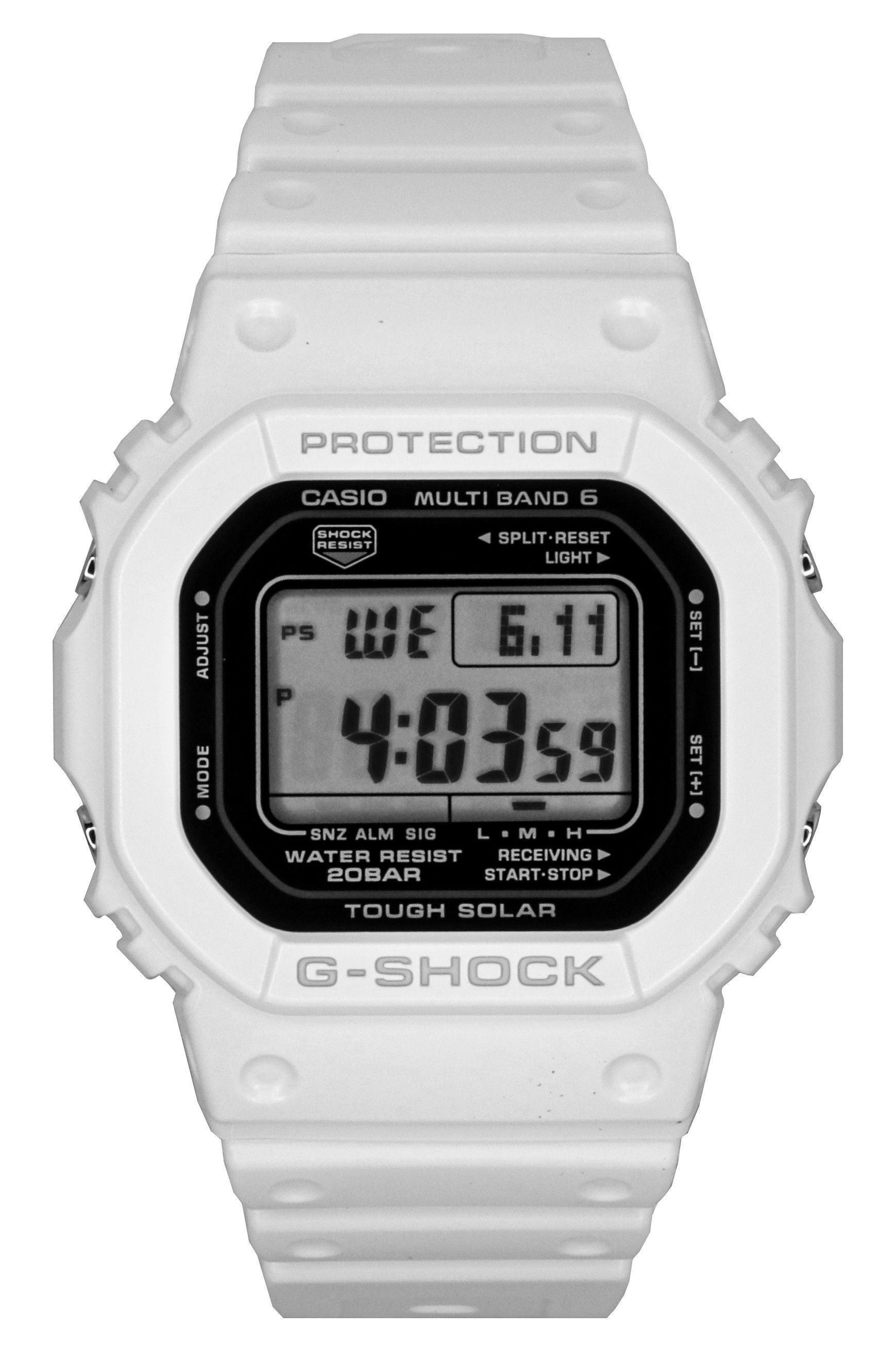 Casio G-Shock Digital Bio-Based Resin Strap Solar GW-5000HS-7 200M Men's Watch