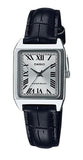 Casio Standard Analog Leather Strap Silver Dial Quartz LTP-V007L-7B1 Women's Watch