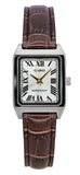 Casio Standard Analog Leather Strap Silver Dial Quartz LTP-V007L-9B Women's Watch