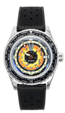 Mido Ocean Star Decompression Worldtimer GMT Automatic Diver's M026.829.17.051.00 200M Men's Watch With Extra Bracelet