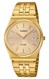 Casio Standard Analog Gold Tone Stainless Steel Gold Dial Quartz MTP-B145G-9AV Unisex Watch