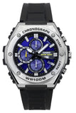 Casio Standard Analog Chronograph Resin Strap Blue Dial Quartz MWA-300H-2AV 100M Men's Watch