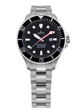 Ratio FreeDiver Sapphire Stainless Steel Black Dial Automatic RTFL831 200M Women's Watch