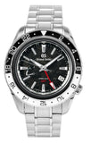 Grand Seiko Sport GMT Stainless Steel Black Dial Automatic SBGE277G 100M Men's Watch