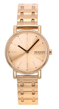 Skagen Signatur Lille Rose Gold Tone Stainless Steel Rose Gold Dial Quartz SKW3125 Women's Watch
