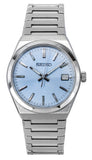 Seiko Classic Stainless Steel Light Blue Dial Quartz SUR599P1 100M Men's Watch