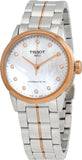 Tissot Luxury Lady Powermatic 80 Diamond Accents Automatic T086.207.22.116.00 T0862072211600 Women's Watch
