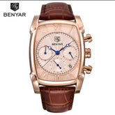 Benyar 5113 Rose Gold Man Quartz