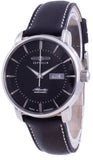 Zeppelin Atlantic Black Dial Leather Strap Automatic 8466-2 84662 Men's Watch