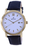 Westar White Dial Gold Tone Stainless Steel Quartz 50244 GPN 101 Men's Watch