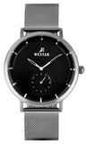 Westar Profile Stainless Steel Black Dial Quartz 50247STN103 Men's Watch