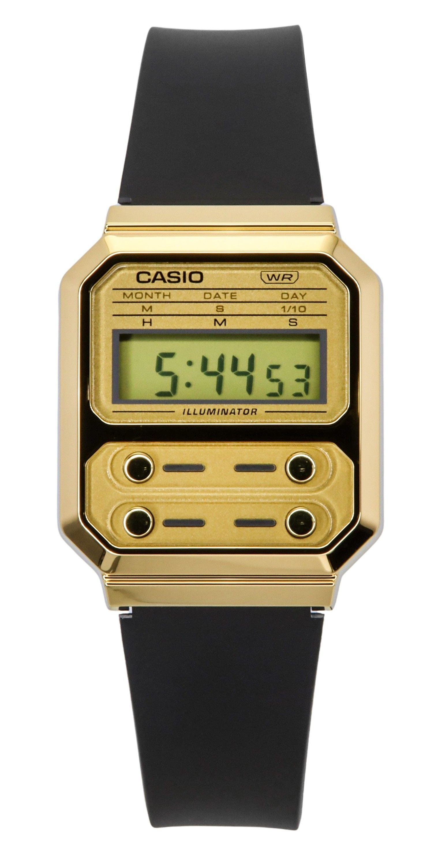 Casio Vintage Digital Resin Strap Quartz A100WEFG-9A Unisex Watch