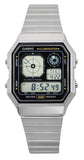 Casio Vintage Digital Stainless Steel Quartz A130WE-1A Unisex Watch