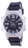 Casio Analog Digital World Time Resin Strap AMW-870-1A AMW870-1 Men's Watch