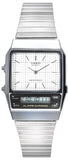 Casio Vintage Analog Digital White Dial Quartz AQ-800E-7A AQ800E-7 Unisex Watch