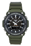 Casio Standard Analog Digital Resin Strap Black Dial Solar AQ-S820W-3BV 100M Men's Watch