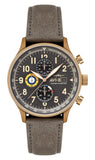AVI-8 Hawker Hurricane Classic Chronograph Grey Dial Quartz AV-4011-0P Men's Watch