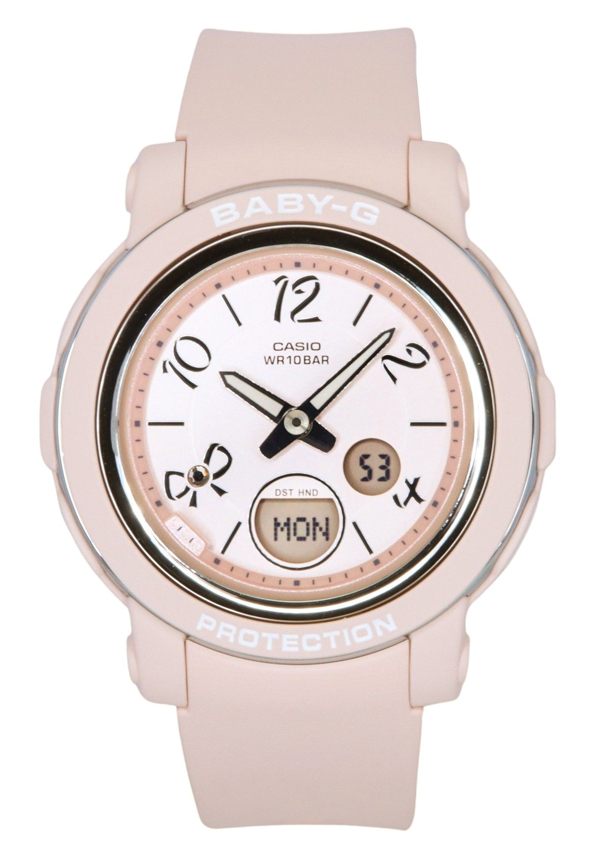 Casio Baby-G Analog Digital Resin Strap Pink Dial Quartz BGA-290RA-4A 100M Women's Watch