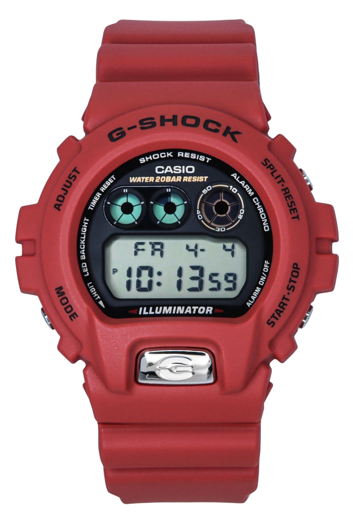 Casio G-Shock Digital 30th Anniversary Bio-Based Resin Quartz DW-6900TR-4 200M Men's Watch