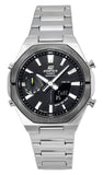 Casio Edifice Analog Digital Smartphone Link Stainless Steel Black Dial Quartz ECB-S10DB-1A 100M Men's Watch