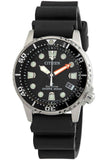 Citizen Promaster Dive Eco-Drive Polycarbonate Strap Black Dial Diver's EO2020-08E 200M Women's Watch