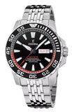 Festina The Originals Stainless Steel Black Dial Quartz Diver's F20661-3 200M Men's Watch