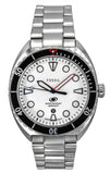 Fossil Breaker Stainless Steel White Dial Quartz Diver's FS6063 200M Men's Watch