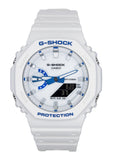 Casio G-Shock Analog Digital Resin Strap White Dial Quartz GA-2100HDS-7A1 200M Men's Watch