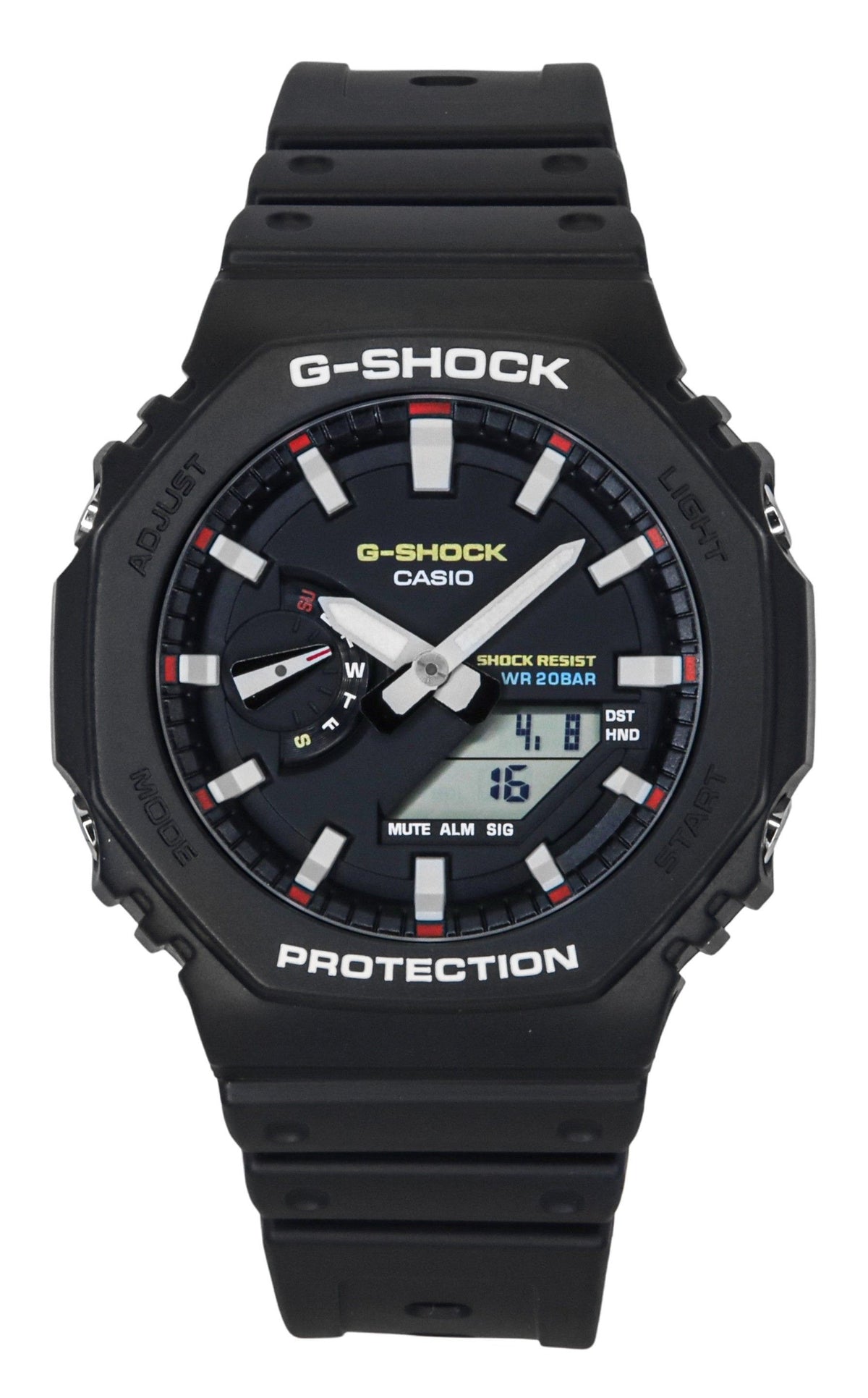 Casio G-Shock Analog Digital Bio-Based Resin Strap Black Dial Quartz GA-2100RL-1A 200M Men's Watch