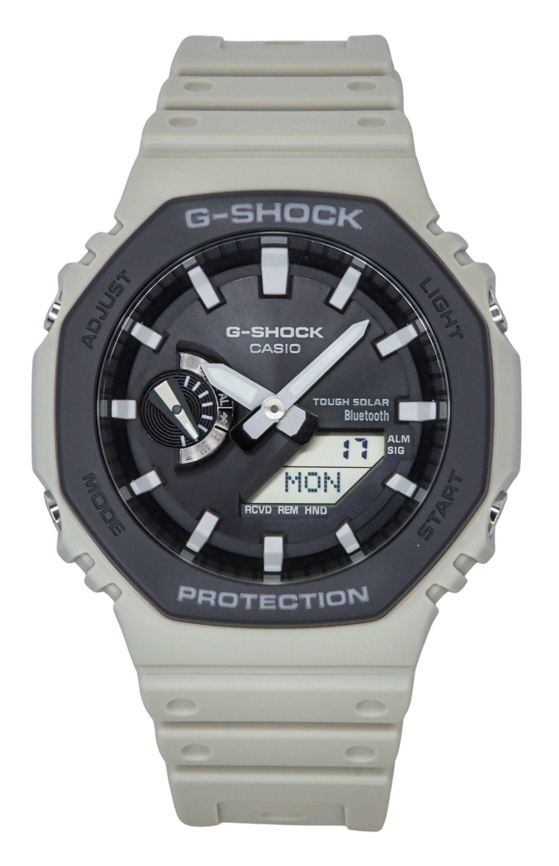 Casio G-Shock Analog Digital Smartphone Link Bio-Based Resin Strap Black Dial Tough Solar GA-B2100LUU-5A 200M Men's Watch