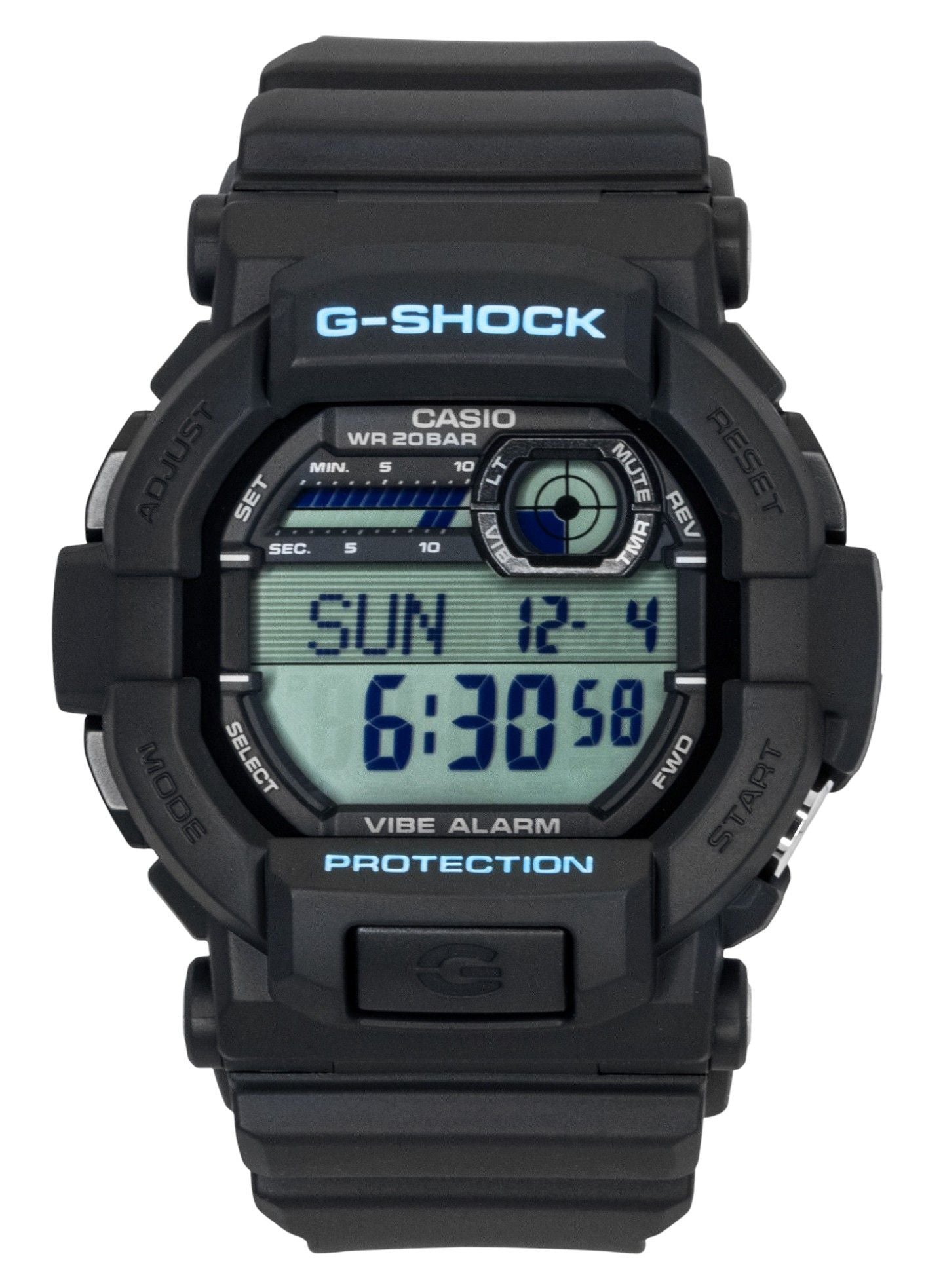 Casio G-Shock Digital Resin Strap Quartz GD-350-1C 200M Men's Watch