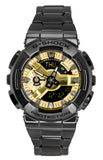 Casio G-Shock Analog Digital Stainless Steel Gold Dial Quartz GM-110BD-1A9 200M Men's Watch