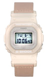Casio G-Shock Digital Organic Pink Cloth Strap Bio-Based Resin Quartz GMD-S5600CT-4 200M Women's Watch