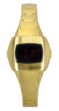 Hamilton American Classic PSR 74 Gold Tone Stainless Steel Red Dial Quartz H52314130 100M Unisex Watch