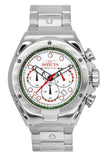 Invicta Racing Chronograph Stainless Steel White Dial Quartz 47746 Men's Watch