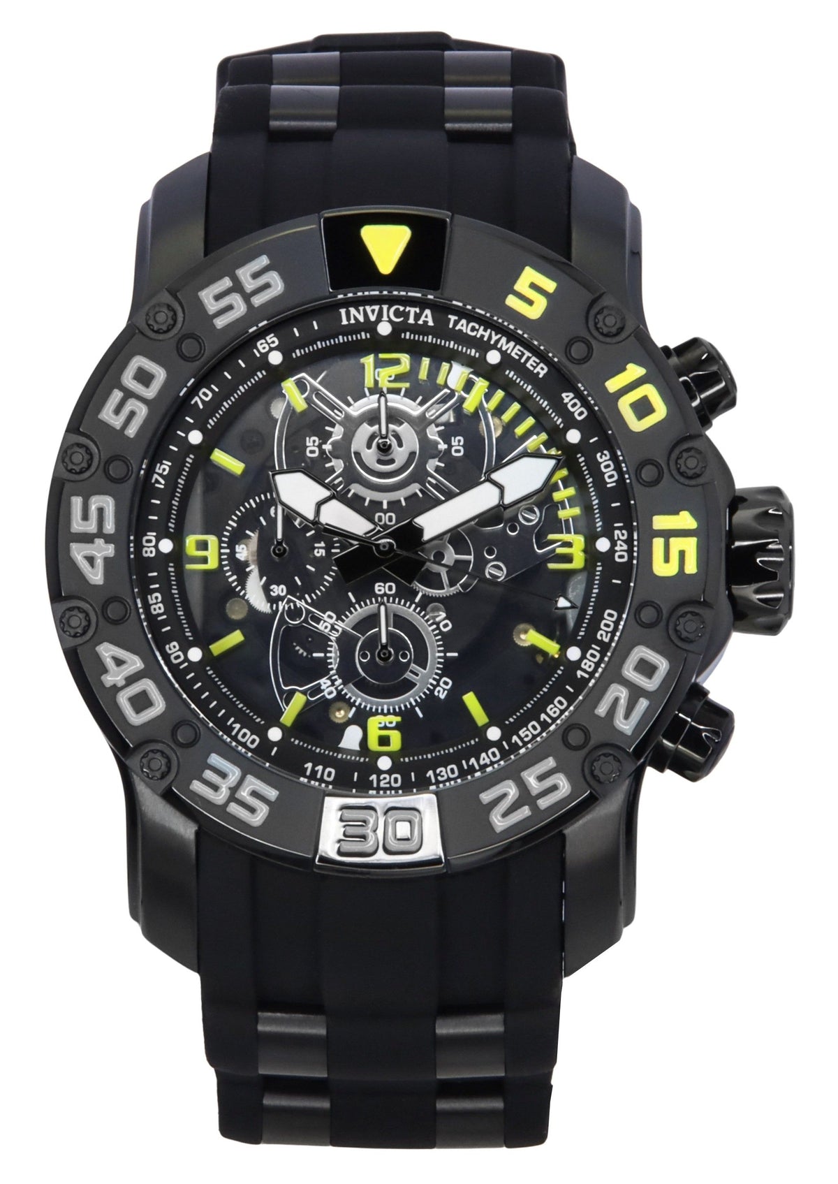 Invicta Racing JM Limited Edition Black Skeleton Dial Quartz 48062 100M Men's Watch