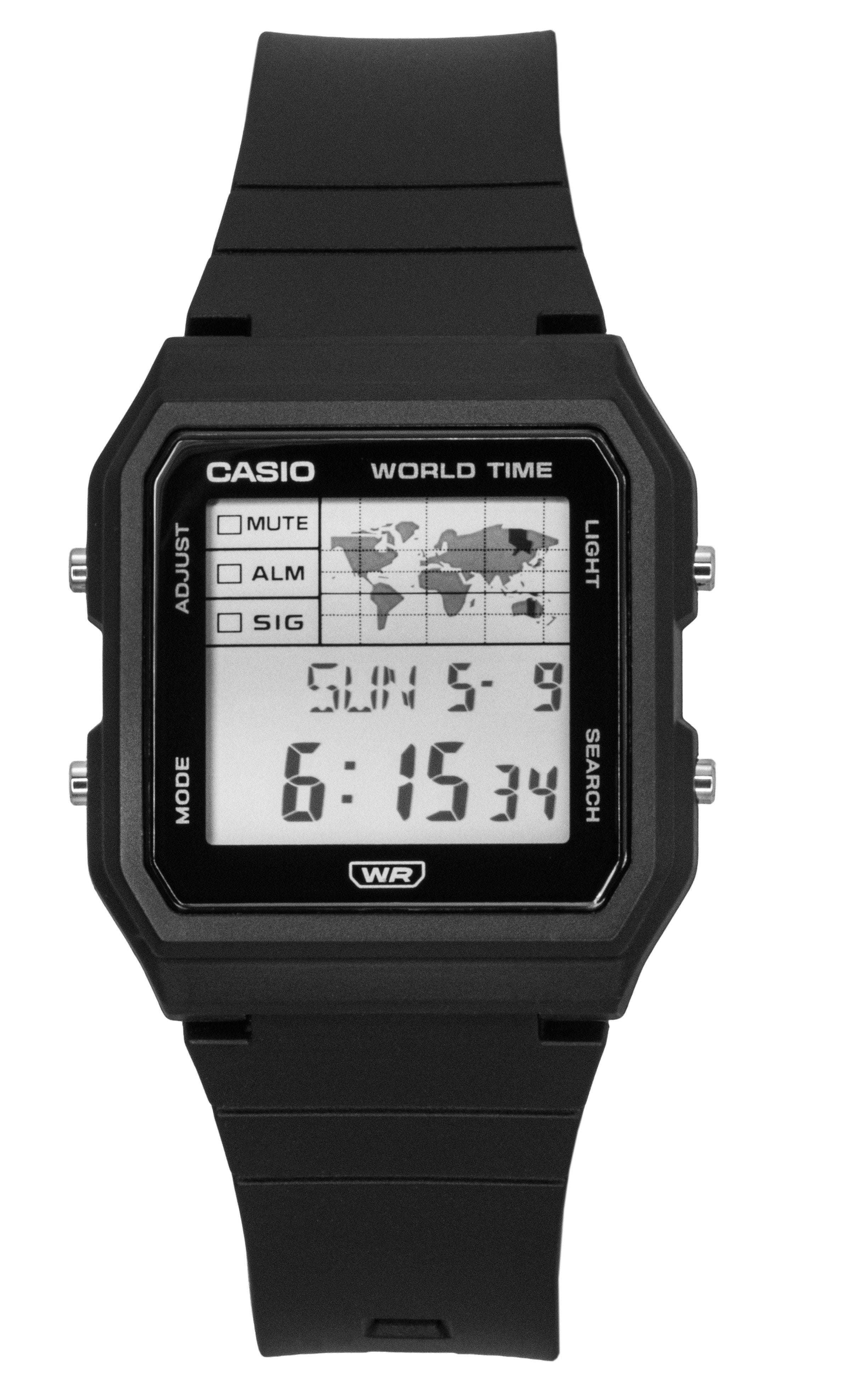 Casio POP Digital Bio Based Resin Strap Quartz LF-30W-1A Unisex Watch